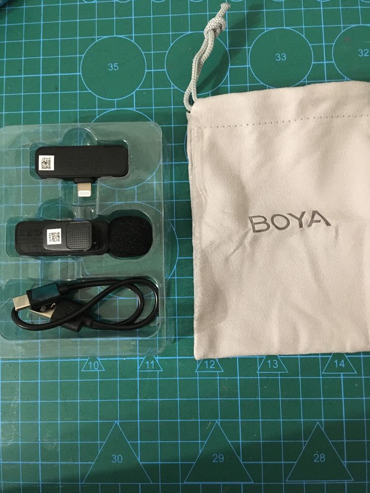 микрофон BOYA беспроводной петличный для iPhone