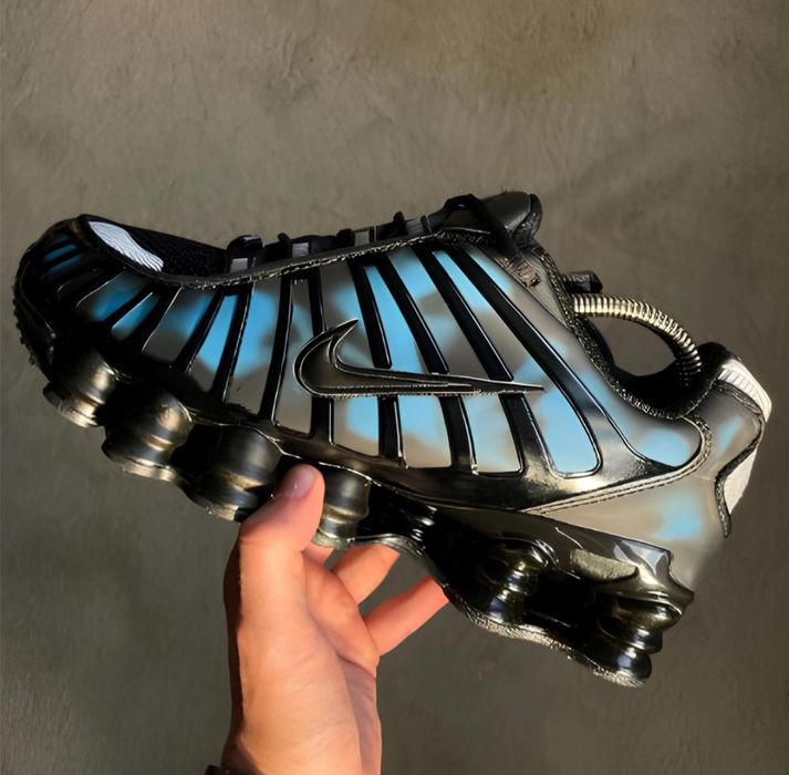 Nike Shox TL Black & Blue Thermoreactive мъжки маратонки