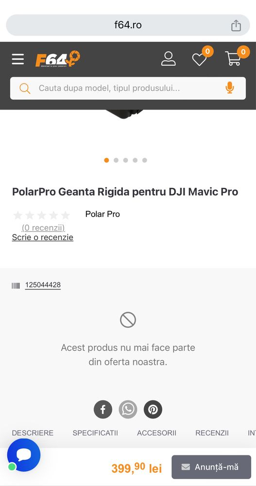 Geanta Rigida pentru DJI Mavic Pro