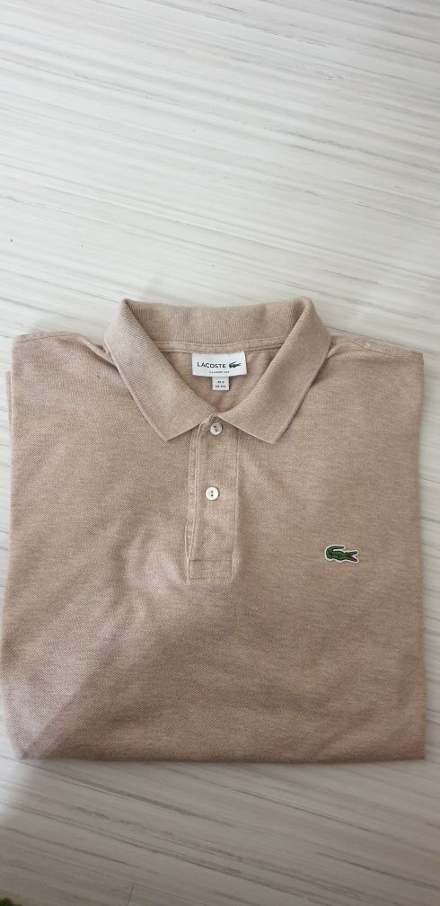 Lacoste Pique Cotton Classic Fit Size 8 - 3XL ОРИГИНАЛ Мъжка Тениска!