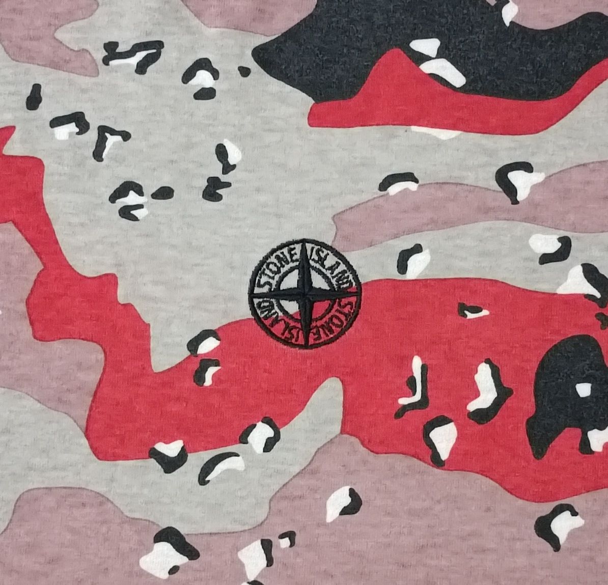 Stone Island Camouflage T-Shirt оригинална тениска M памучна фланелка