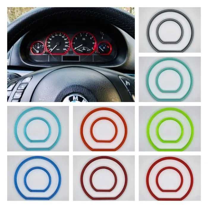 Inele ceasuri bord BMW E46