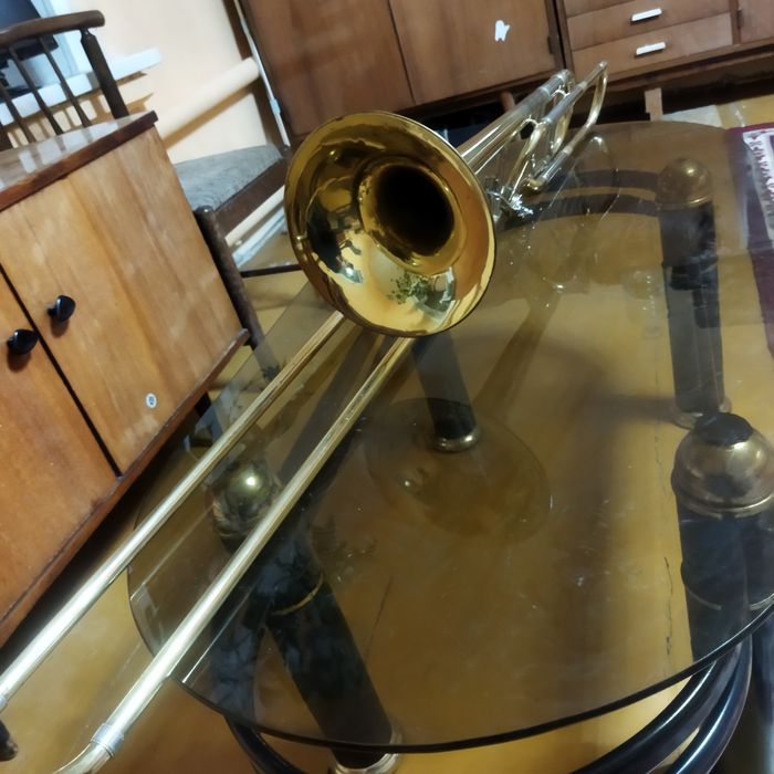 Духовой инструмент Тромбон профессиональный
