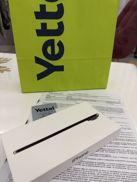 Iphone 17 Air ЗАПЕЧАТАН Yettel 36 месеца гаранция