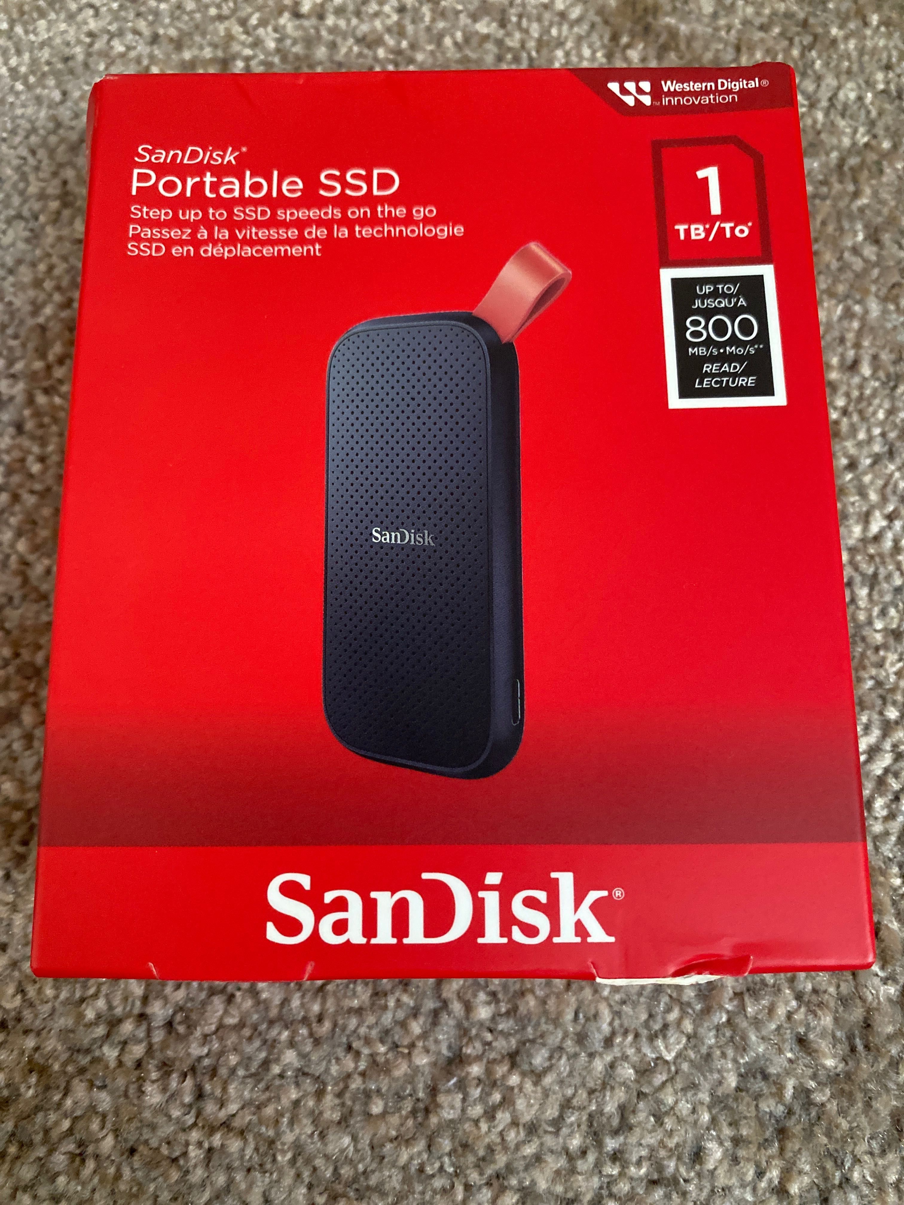 Sandisk SSD extern 1 tb