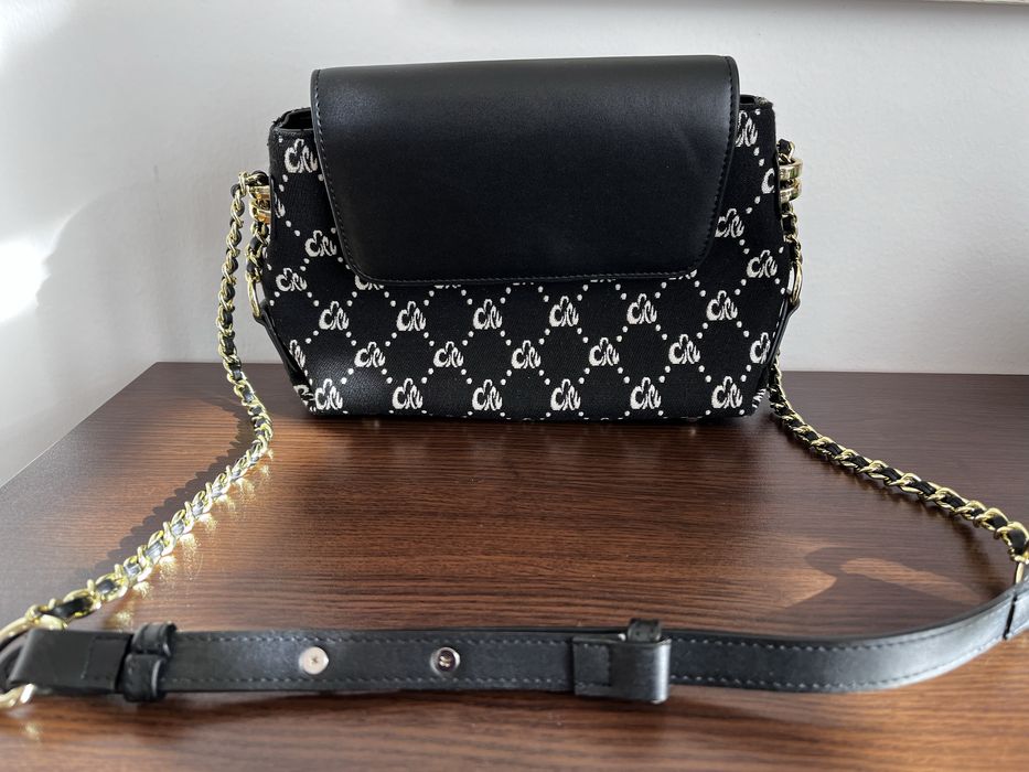 Ciel чанта от естествена кожа и плат