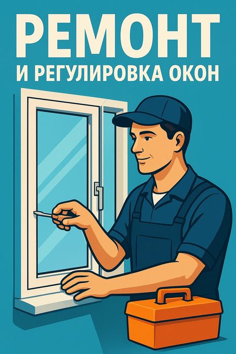 Ремонт и регулировка окон