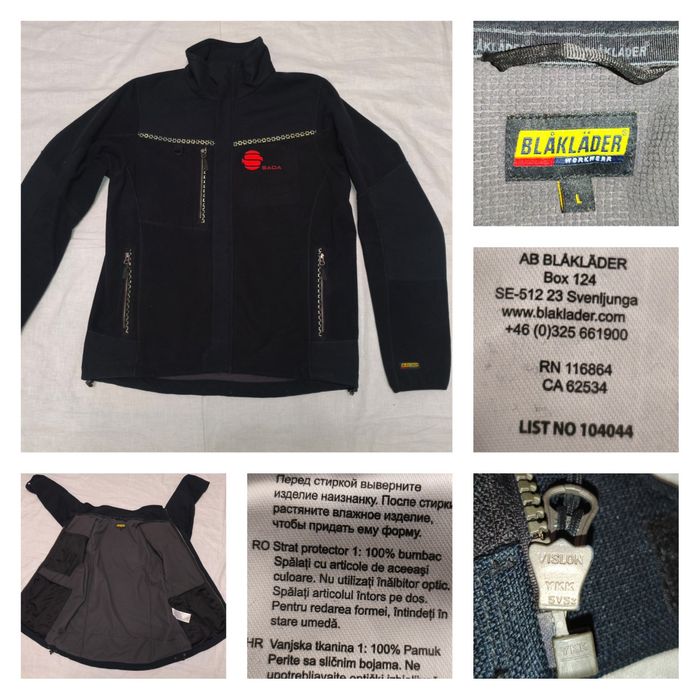Geaca Blaklader Workwear mărime L bărbați bluza șantier salopetă