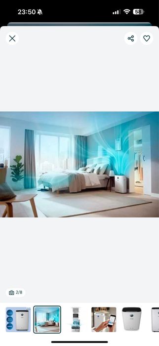 Продается очиститель воздуха Philips AC 2887