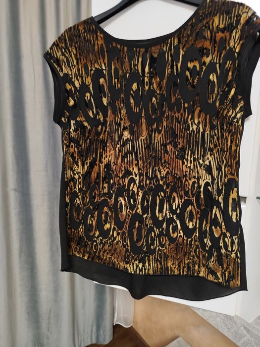 Bluziță dama imprimeu catifea