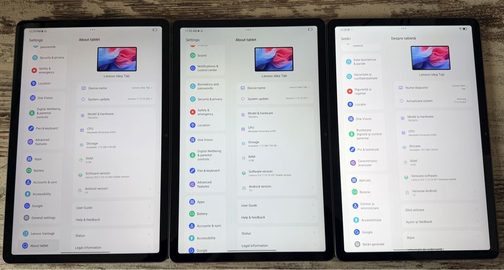 Lenovo Idea Tab Preț 500 lei buc fix