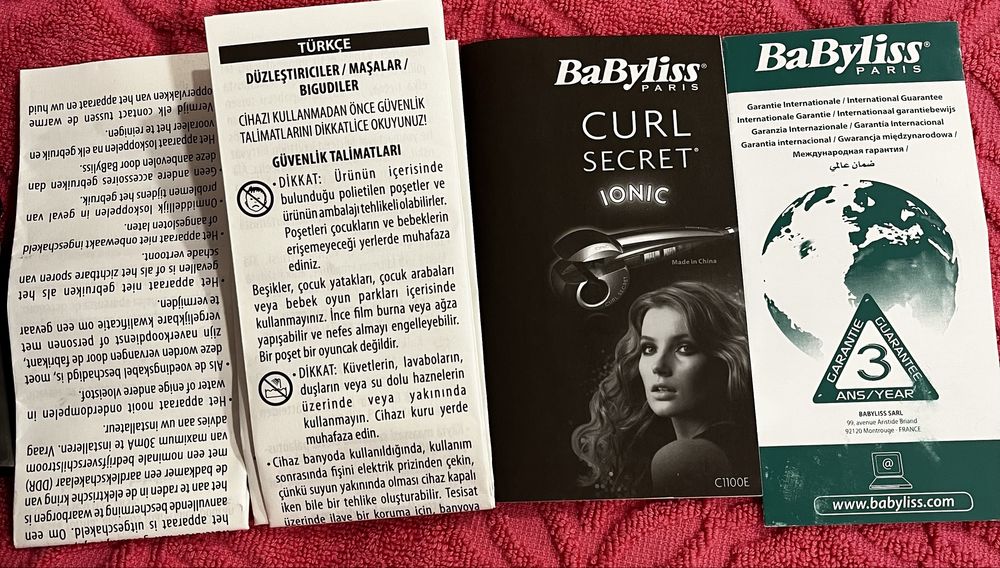 Плойка Babyliss Curl Secret Ionic — автоматическая