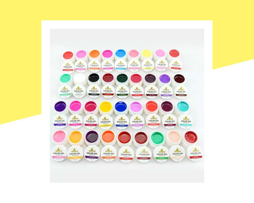 Комплект UV/LED гел бои GDCOCO – 36 броя, гел лакове