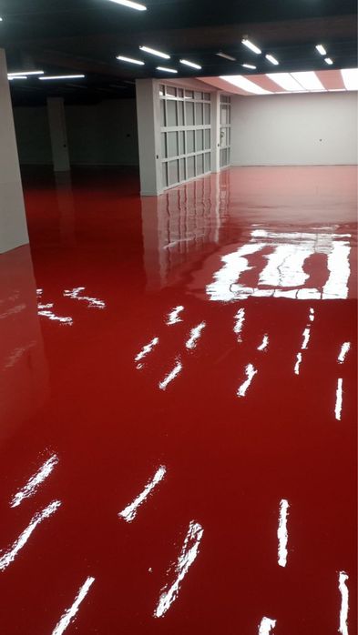 Эпоксидный наливной пол под ключ