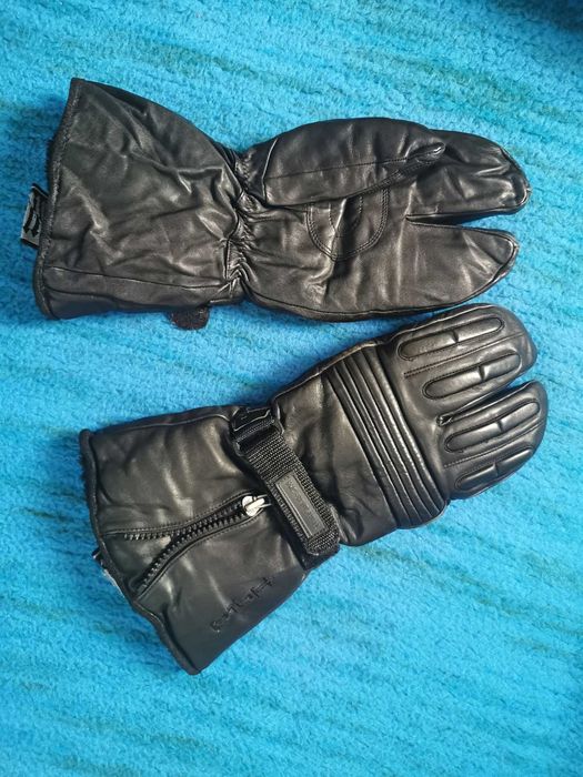 Combinezon Swedemount 150 si manusi Held L piele bike