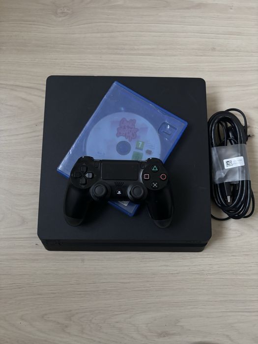 Playstation 4 Slim, HDD - 1TB, maneta originala, cd joc