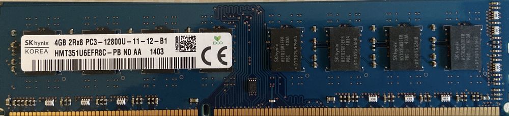ОЗУ DDR3 4GB 1600Mhz Hynix