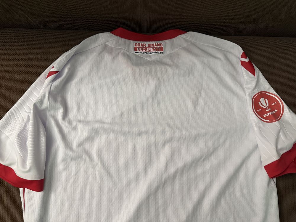 Tricou oficial de joc FC Dinamo București autograf Selmani marimea XL