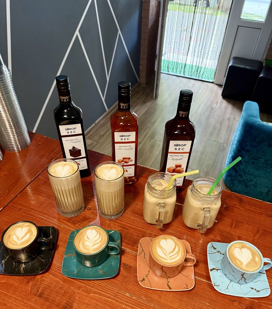 Sirop pentru cafea 100% Românesc ( gen monin ) caramel cocos irish