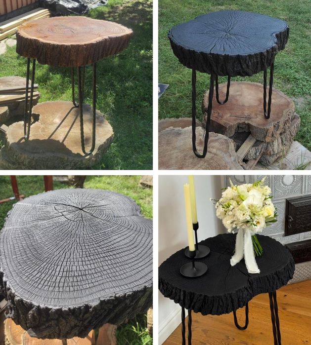 Masa de cafea din lemn masiv