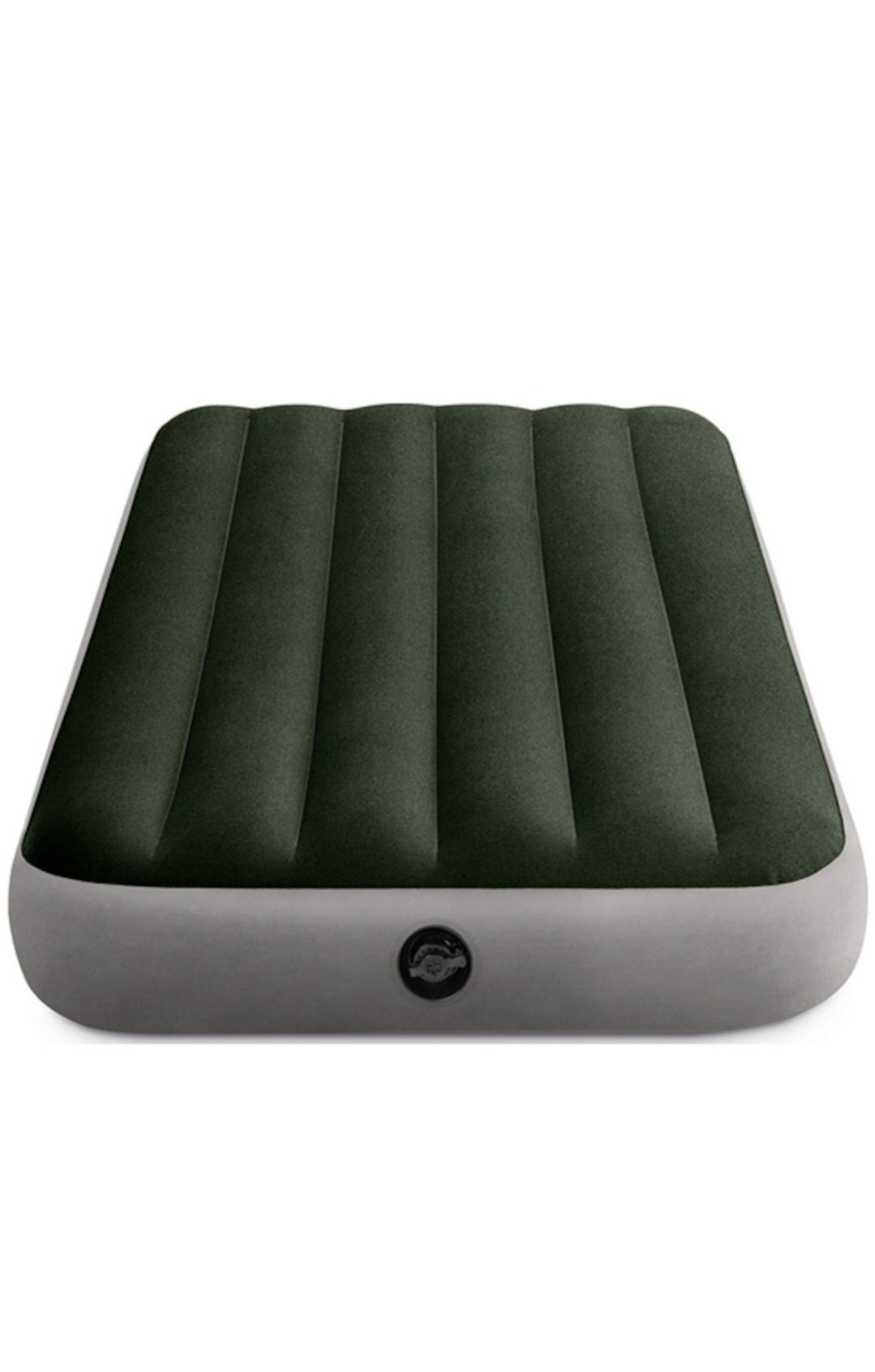 Надуваем дюшек Intex Prestige Downy Twin Dura-Beam, 76x191x25 см