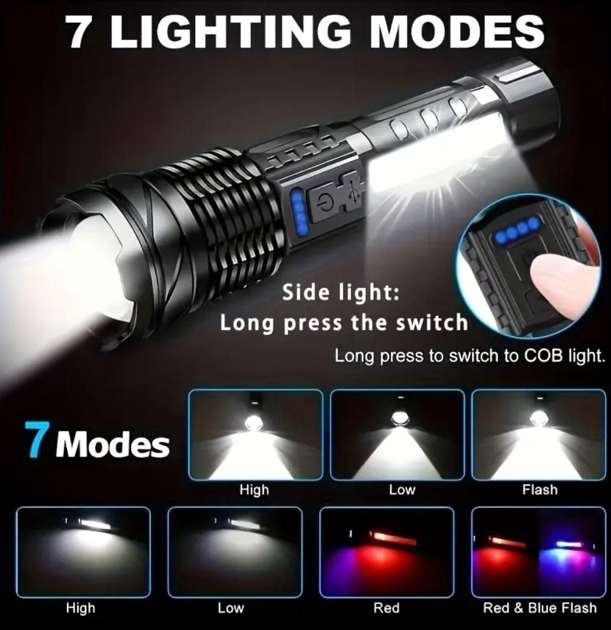 Зареждащ се LED Фенер