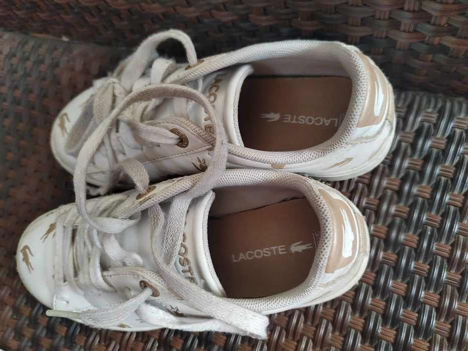 Lacoste + кожени обувки