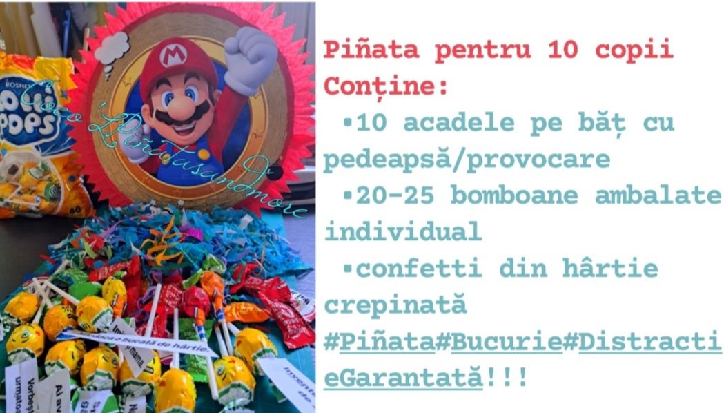 Piñata/Cutie pentru dar/Botez