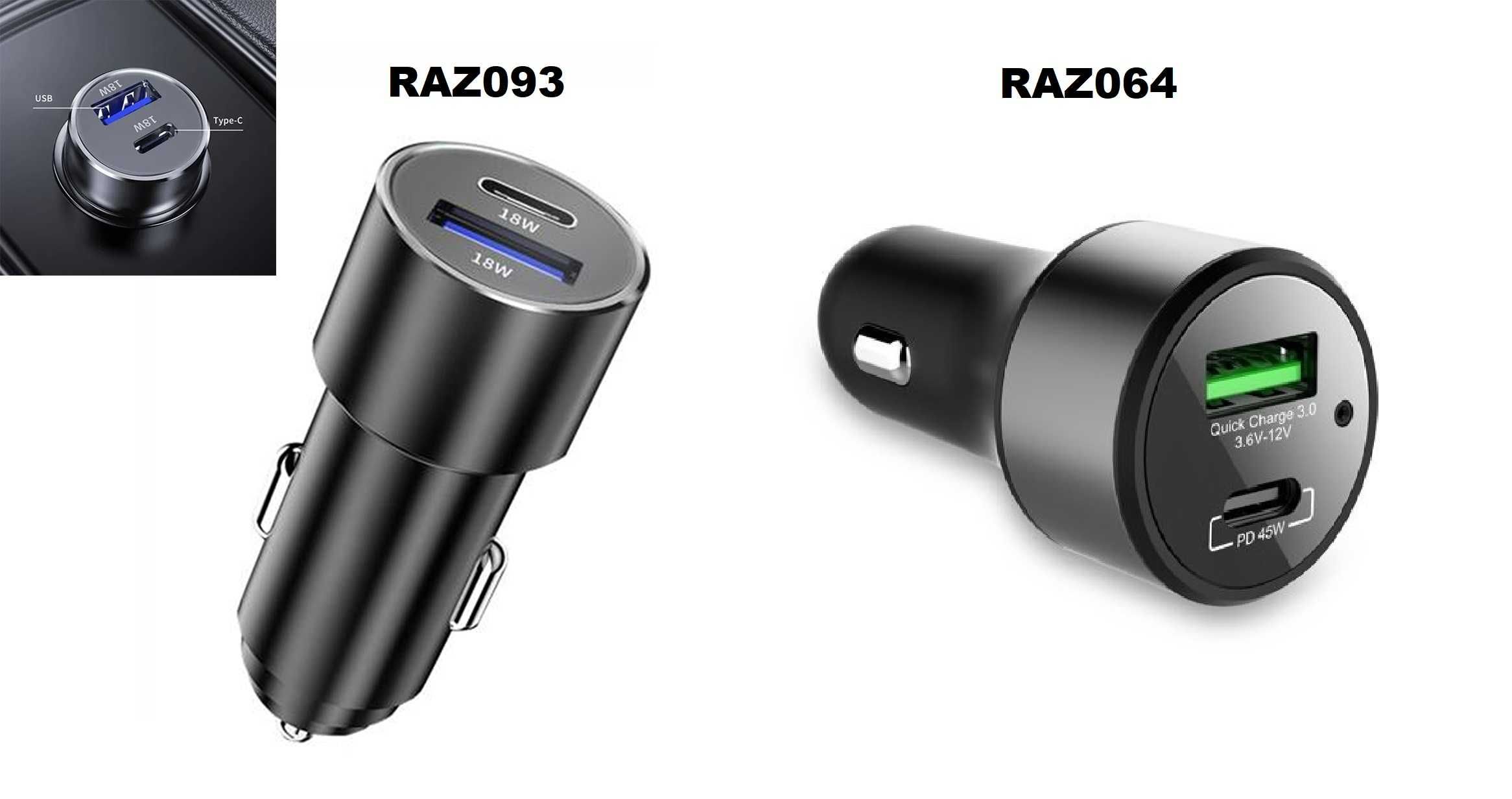Универсално USB Зарядно с Метален Корпус 12-24V, 2x18W или до 63w