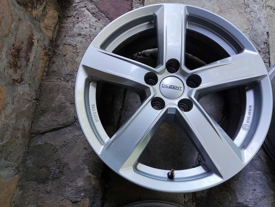 17 цола 5х108 лети джанти Dezent Peugeot Citroen Opel 5x108 ЕТ42 65,1