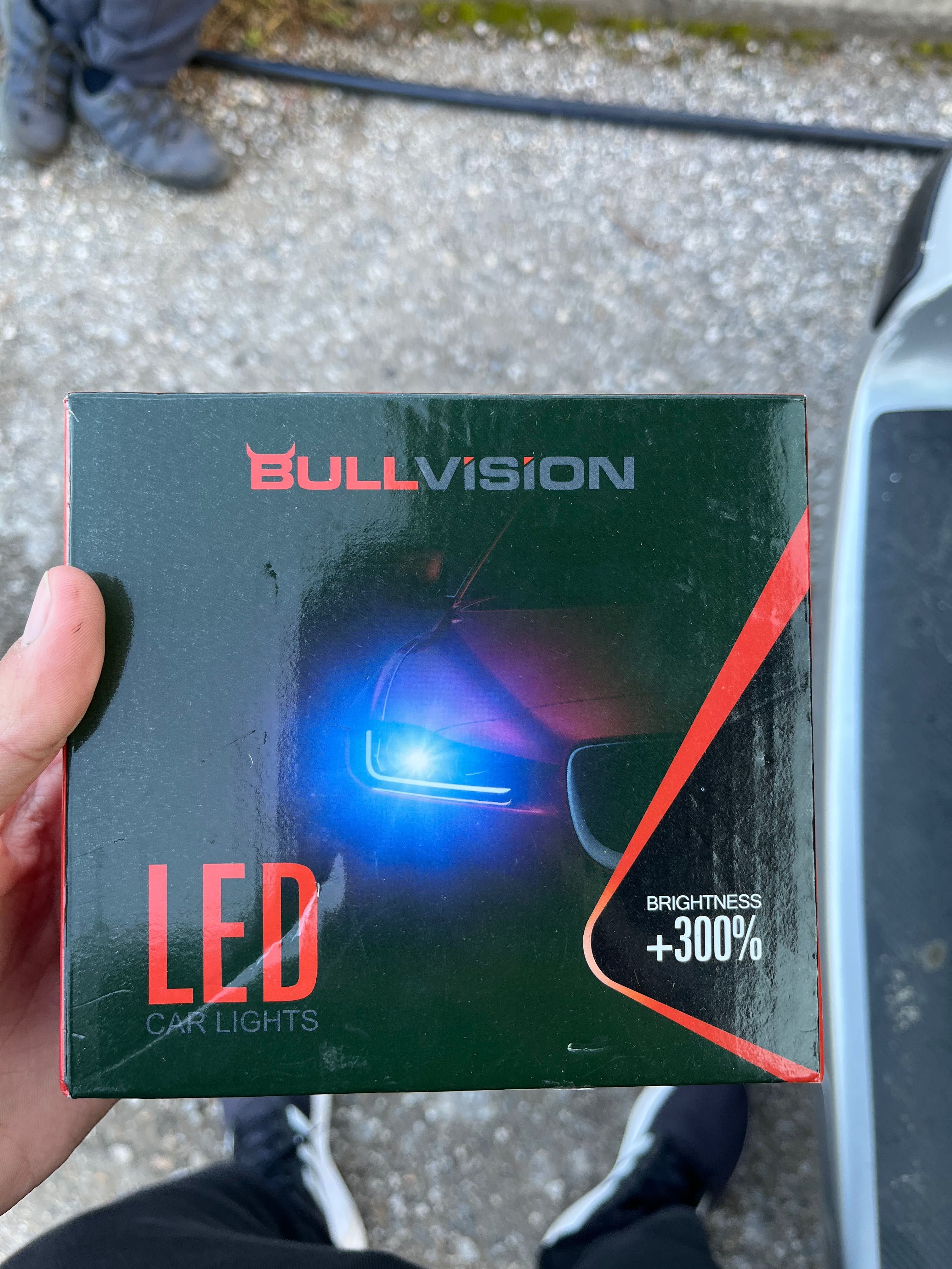 Крушки bull vision H7
