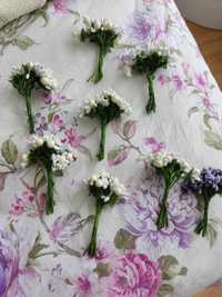 Сватбени бутониери Изкуствени цветя