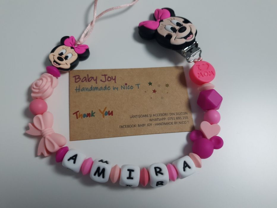 Lănțișoare suzeta din silicon