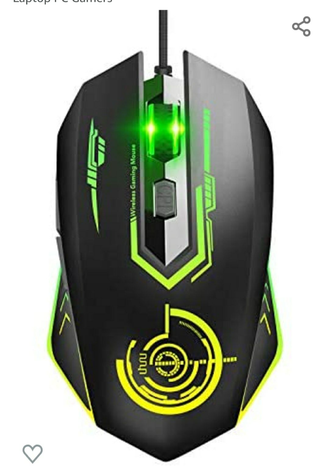 Mouse 7 lumini cu fir