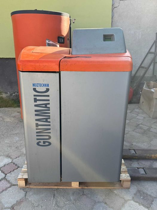Centrala Guntamatic BMK 30 cu gazificare din inox, aprindere automata