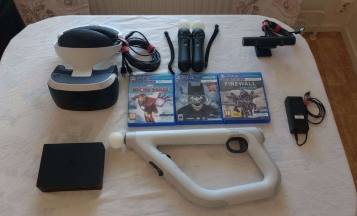 Новый PS VR с автоматом и 3 играми