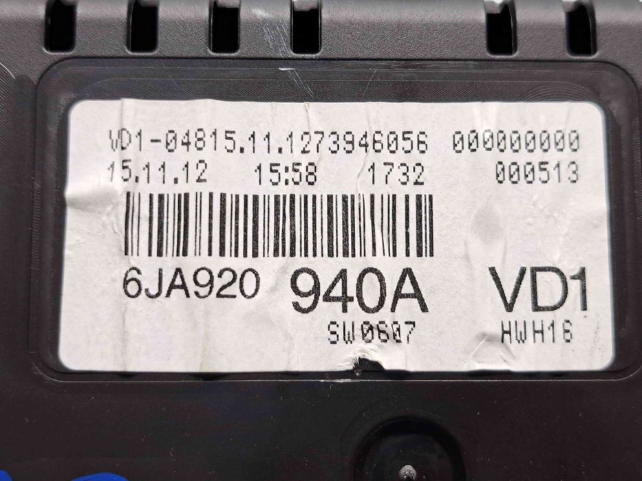 Ceas bord Seat Toledo 4 (KG3) [Fabr 2012-2018] 6JA920940A