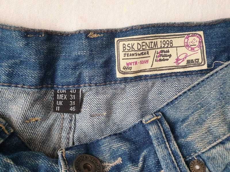 Blugi barbati BSK Denim,marimea 31(euro 40),noifara eticheta