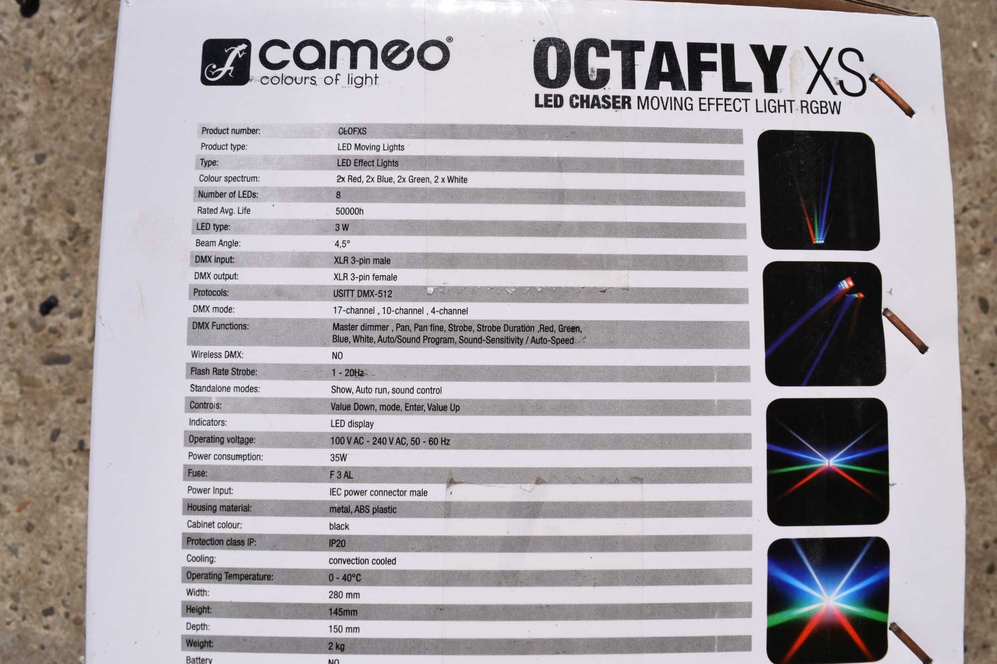 Cameo Octafly XS RGBW