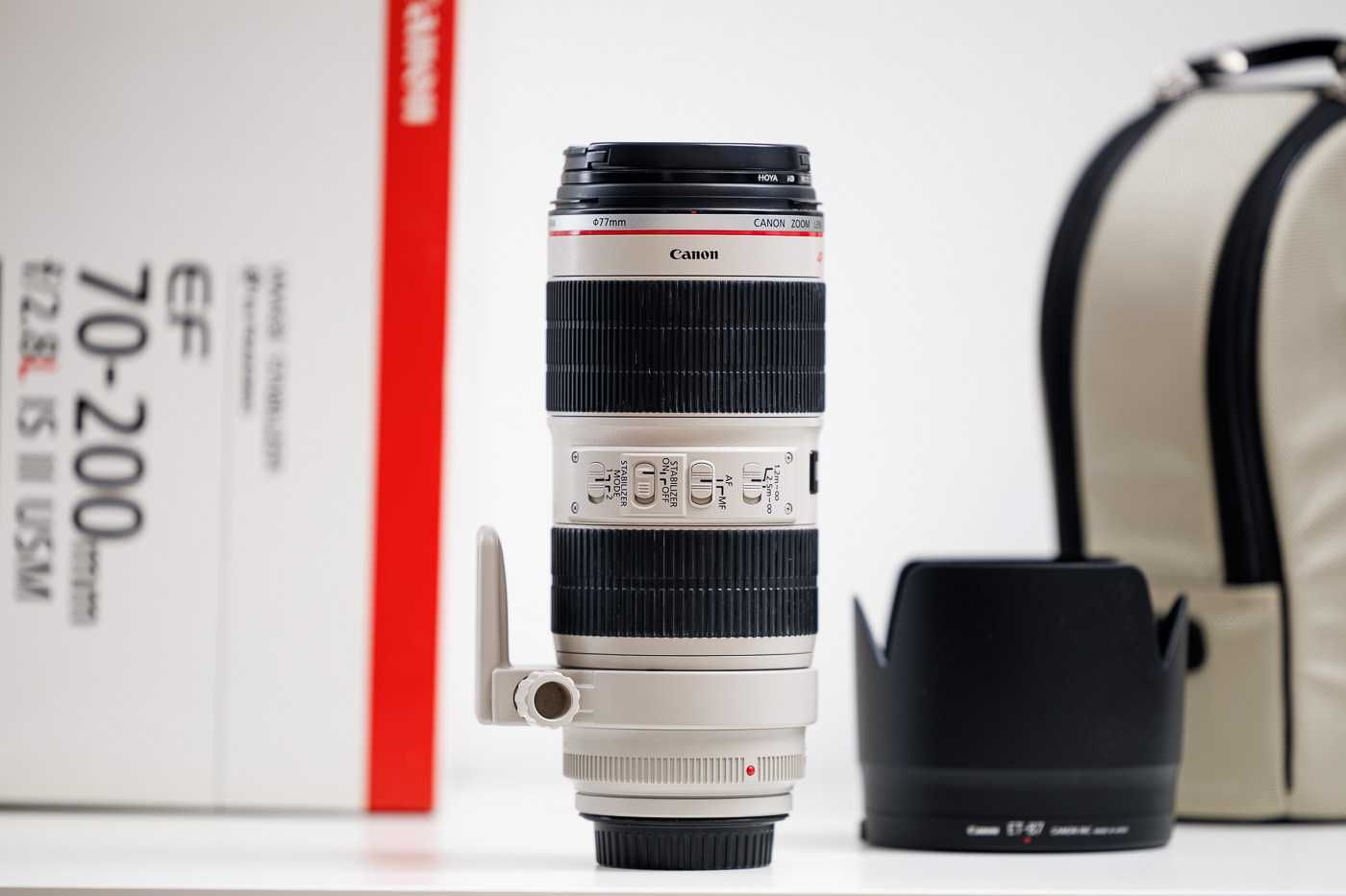 Canon EF 70-200mm f2.8 L IS II USM, EF Extender 2x III