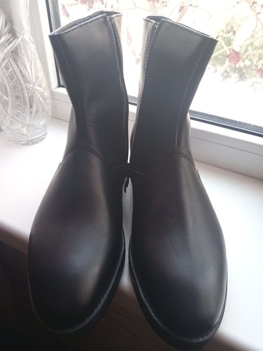 Зимняя натуральная обувь