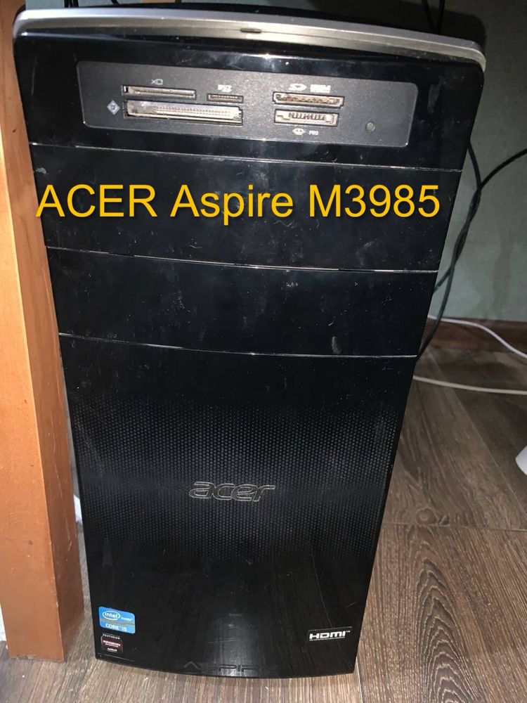 Продаю Пк ACER Aspire M3985 в рабочем состояние. Все в описании.