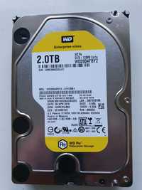 HDD 2Tb - WD Re Datacenter - utilizat 6 zile