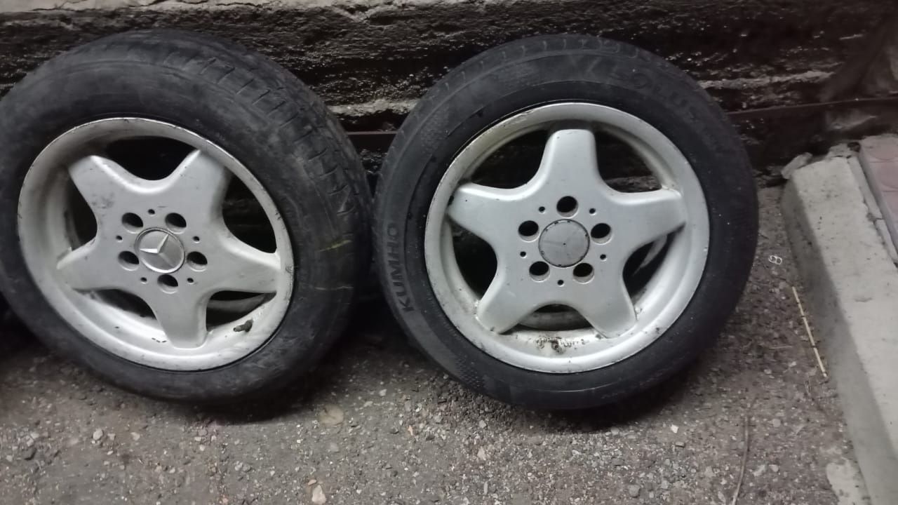 Диски мерс R15 с резиной
