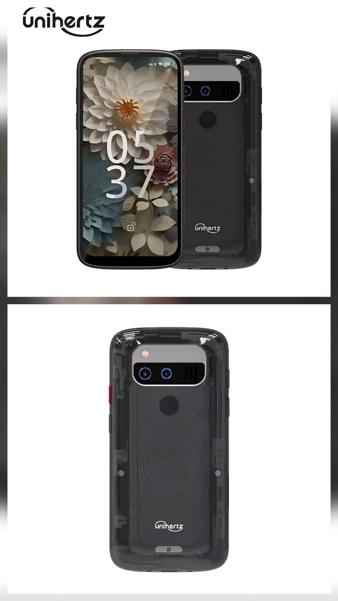 Чисто Нов Unihertz Jelly Max. АБСОЛЮТНО ВСИЧКО в Комплекта на телефона