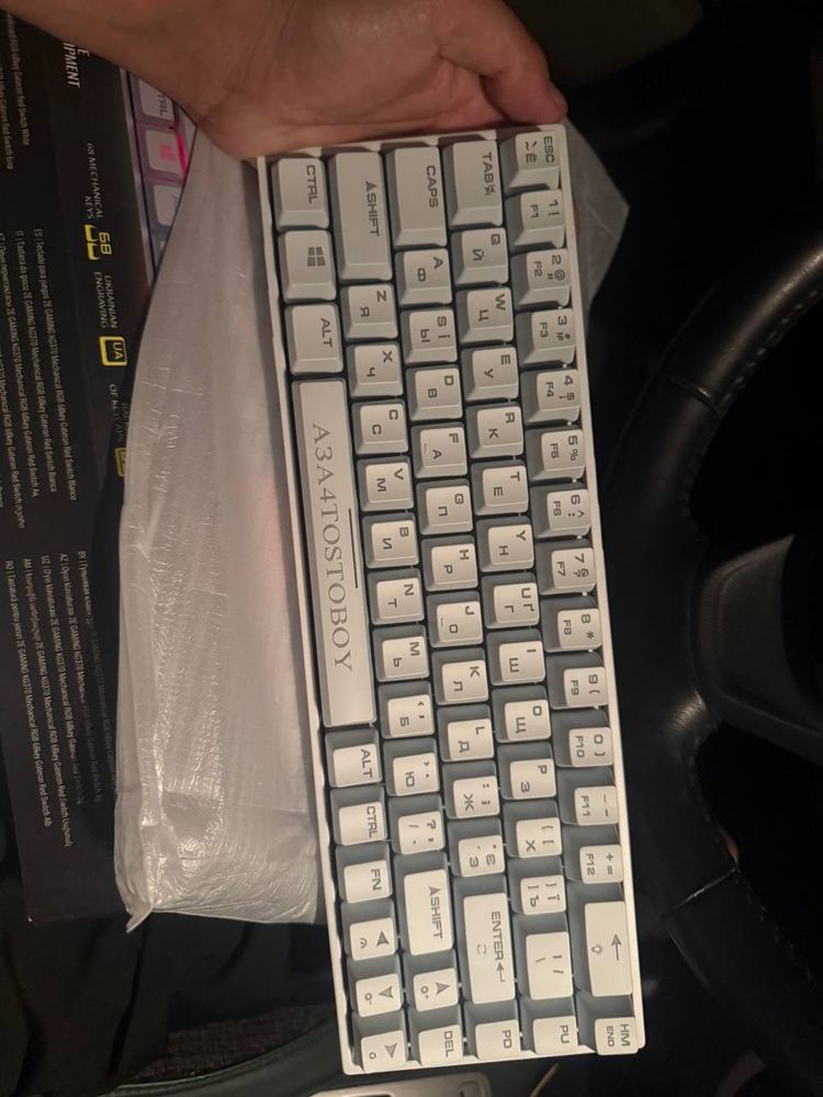 2E Gaming KG370 Gateron Blue A3A4TOSTOBOY