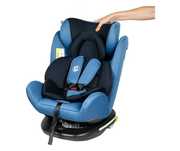 Туити Синьо столче за кола с Isofix, въртящо се на 360 градуса