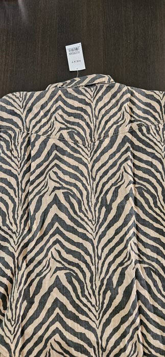 Cămașă NEXT, imprimeu zebra (mărime L)