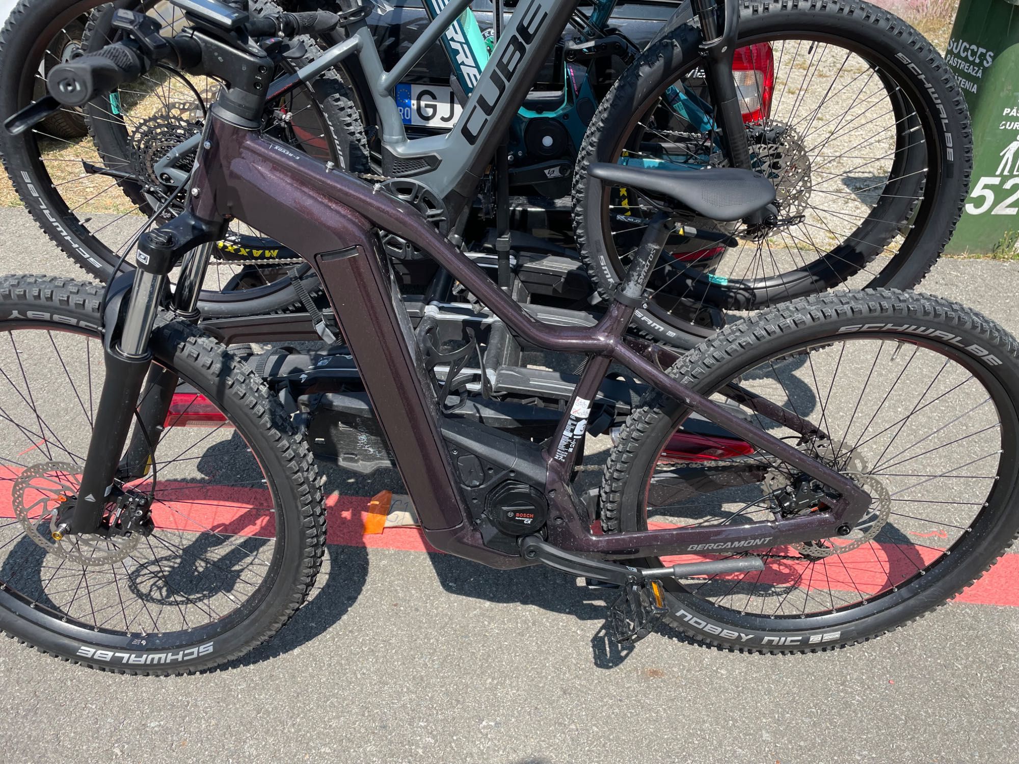 Bicicletă electrică Bergamont, Bosch CX Smart