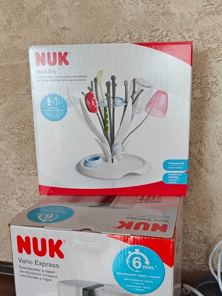 Стерилизатор Nuk Vario Express и сушилник за шишета Nuk